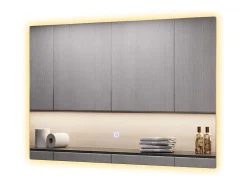Espejo de baño vidrio 60x40x2.8 miral
