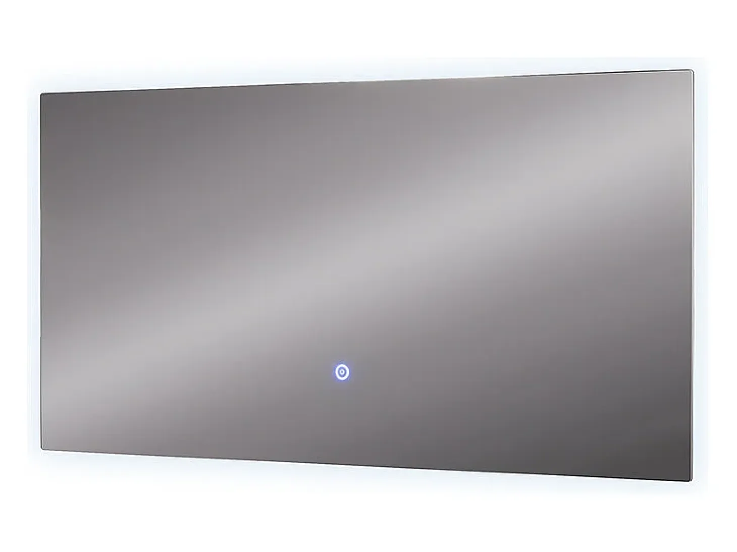 Espejo de baño vidrio 80x40x2.8 miral