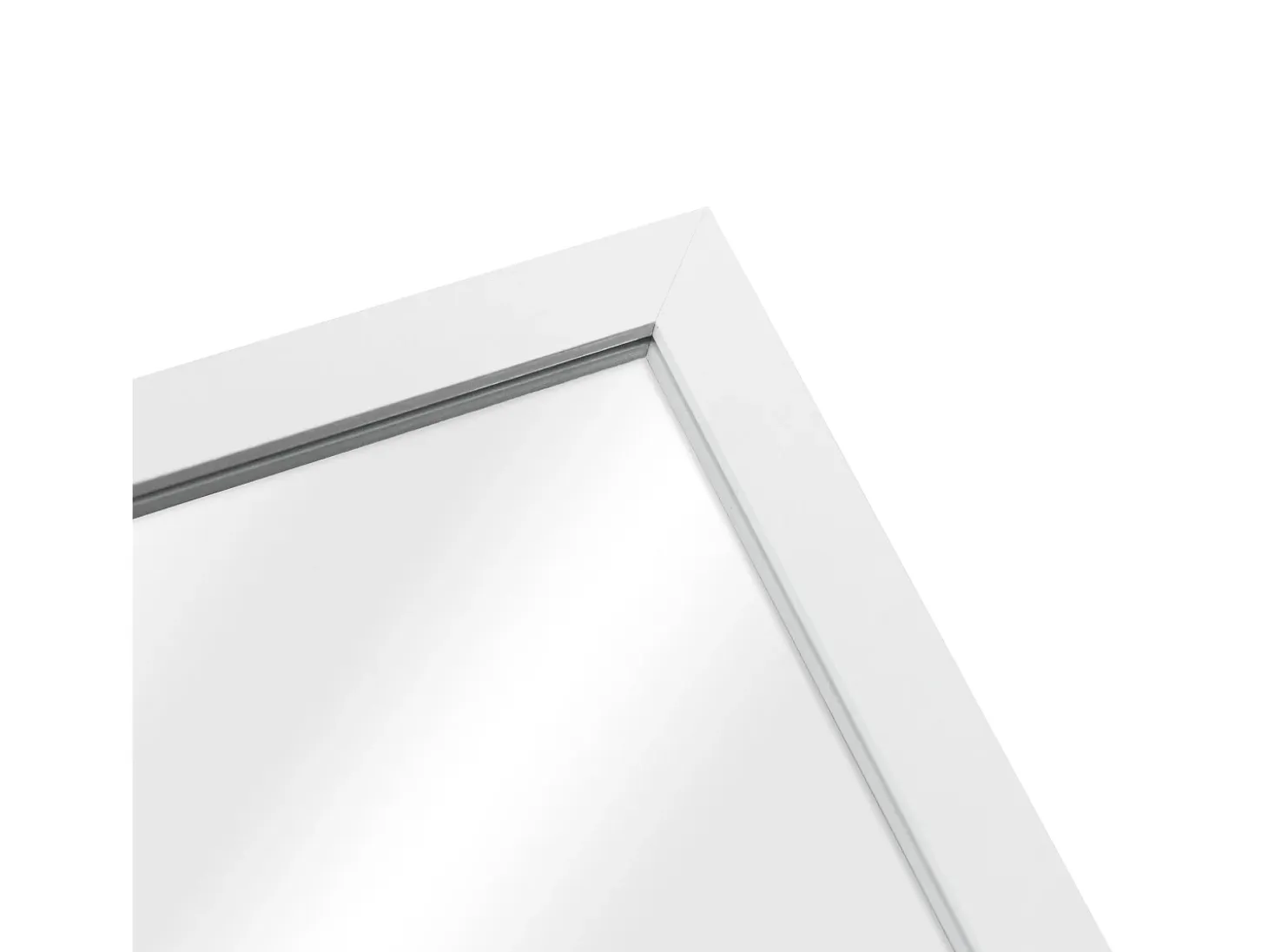 Espejo de cuerpo entero inclinable 150 x 35 cm blanco 03_0007973