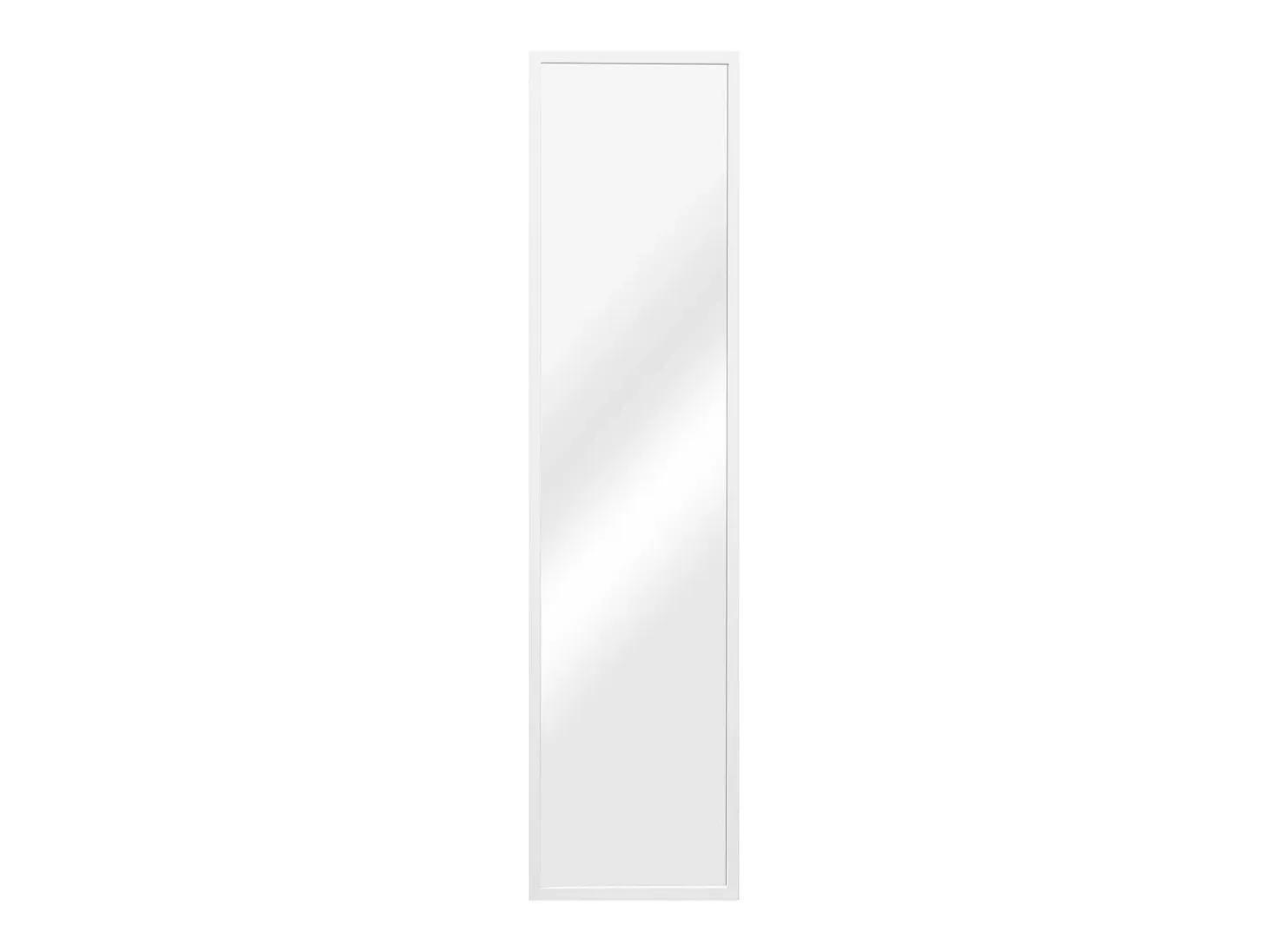 Espejo de cuerpo entero inclinable 150 x 35 cm blanco 03_0007973