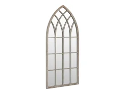 Espejo de jardín arena hierro para exterior 100x45 cm ES535894