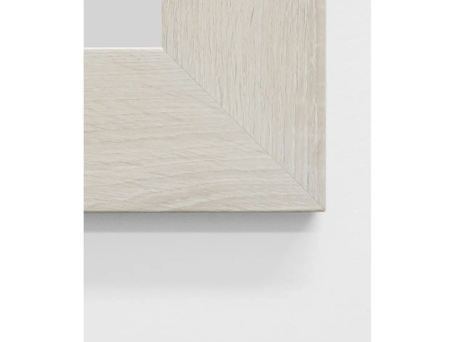 Espejo de madera color beige de 60x80cm - SAND - DECOWOOD