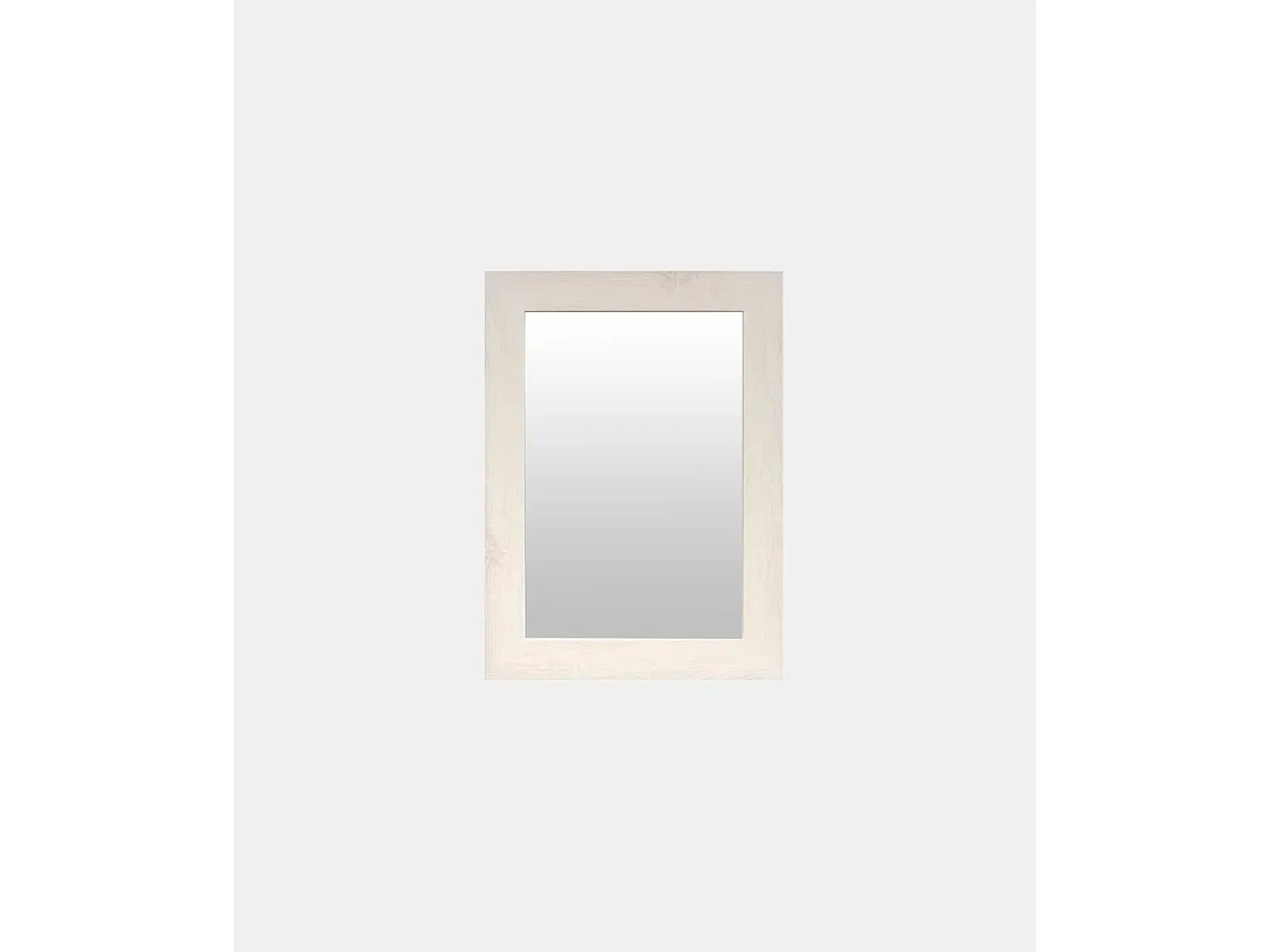 Espejo de madera color beige de 60x80cm - SAND - DECOWOOD