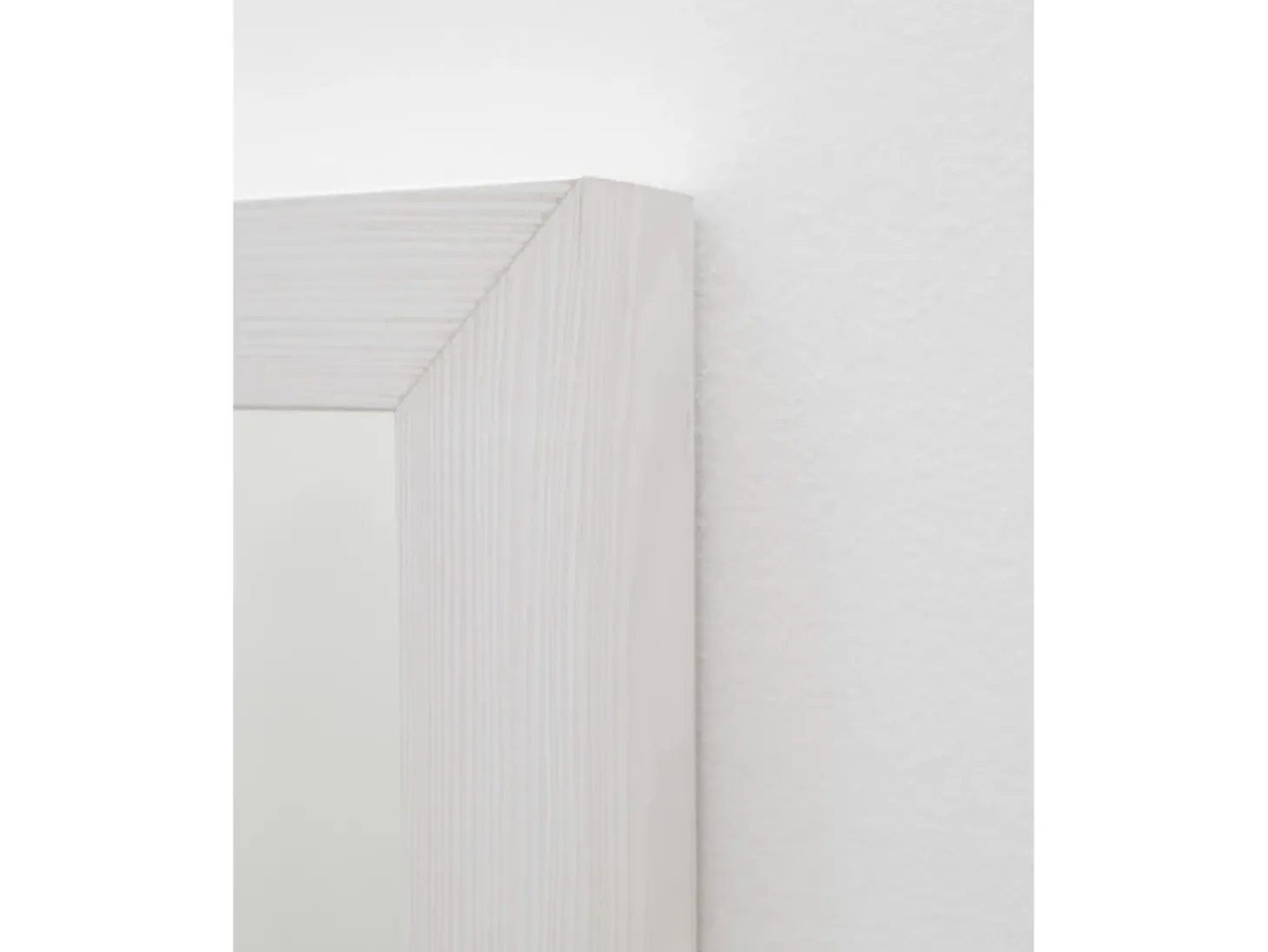 Espejo de madera color blanco de 49x149cm - EIRA BOLD - DECOWOOD