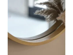 Espejo de madera de roble maciza