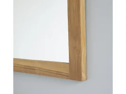 Espejo de madera de teca maciza de 150x80 cm