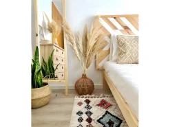 Espejo de madera maciza tono natural de 45x180cm - STAIRS - DECOWOOD
