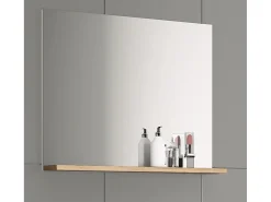 Espejo de muebles de baño Landos Blanco / Roble de miel 0