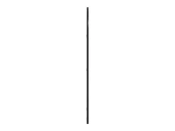 Espejo de pared arco de hierro negro 60x100 cm ES641122