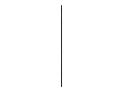 Espejo de pared arco de hierro negro 50x100 cm ES743315