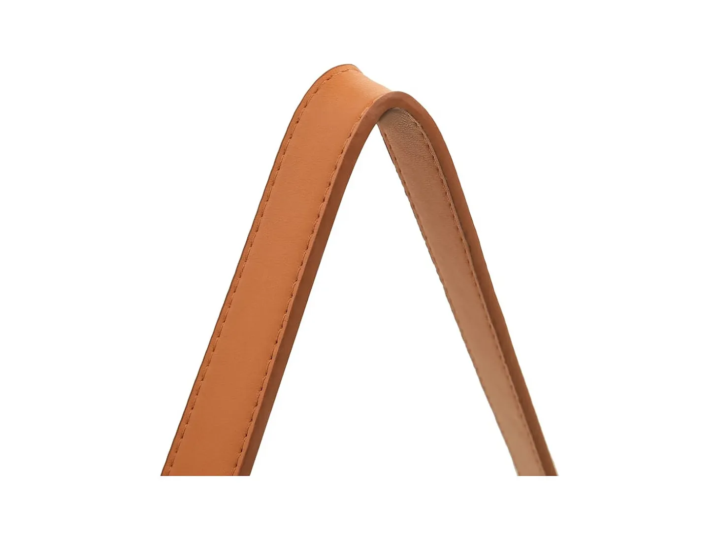 Espejo de pared con correa blanco 40 cm ES690394