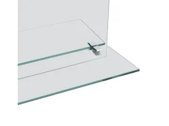 Espejo de pared con estante de vidrio templado 40x60 cm ES625643