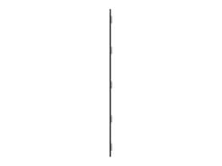 Espejo de pared con luces LED 25x60 cm cristal ovalado