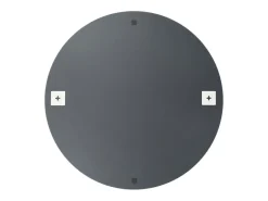 Espejo de pared con luces LED redondo de vidrio ES880948