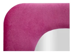 Espejo de pared con marco de terciopelo 160x60x4 cm Theodor - Fucsia
