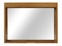 Espejo de pared de teca MCW-M75