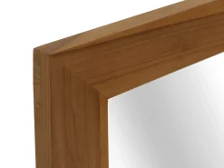 Espejo de pared de teca MCW-M75