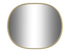 Espejo de pared dorado 30x25 cm ES890733