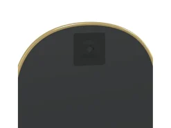 Espejo de pared dorado 40x30 cm ES642098