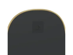 Espejo de pared dorado 50x35 cm ES748255