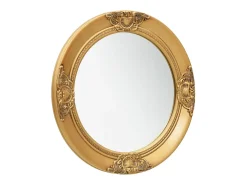 Espejo de pared estilo barroco 50 cm Dorado