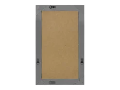 Espejo de pared estilo barroco 50x80 cm negro