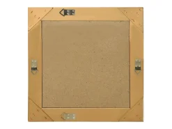 Espejo de pared estilo barroco dorado 50x50 cm ES675676