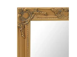 Espejo de pared estilo barroco 50x80 cm Dorado