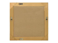 Espejo de pared estilo barroco dorado 60x60 cm ES910693