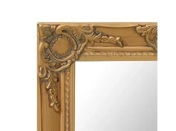 Espejo de pared estilo barroco 50x40 cm Dorado