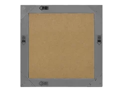 Espejo de pared estilo barroco negro 60x60 cm ES965158