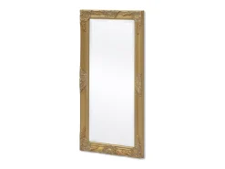 Espejo de pared estilo barroco 100x50 cm Dorado