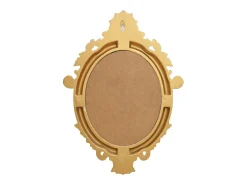 Espejo de pared estilo castillo dorado 56x76 cm ES871981