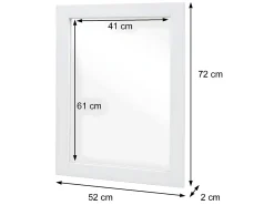 Espejo de pared MCW-L86, blanco