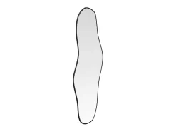 Espejo de pared negro 70x30 cm