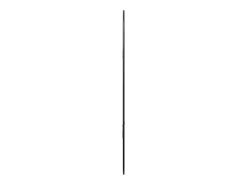 Espejo de pared negro 50x35 cm