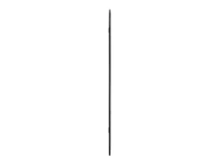 Espejo de pared negro 90x40 cm ES697101