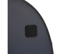 Espejo de pared negro 60x40 cm