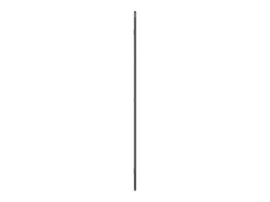 Espejo de pared negro 80x50 cm ES794755