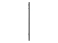 Espejo de pared negro 30x60 cm rectangular de hierro