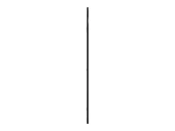 Espejo de pared negro 50x100 cm arco de hierro