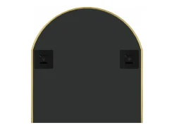 Espejo de pared ovalado dorado 90x40 cm ES340511