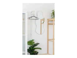 Espejo de pared PALERMO de forma orgánica – L 40 x H 80 cm