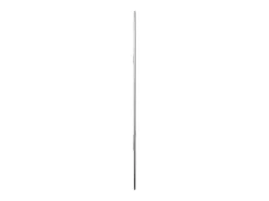Espejo de pared plateado 60x40 cm