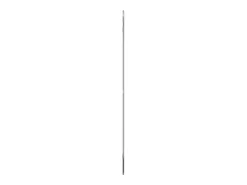 Espejo de pared plateado 80x50 cm ES344060