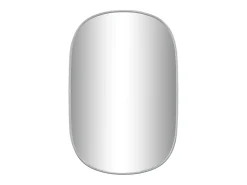 Espejo de pared plateado 60x40 cm ES998084