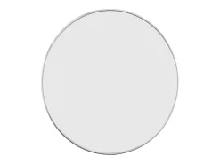 Espejo de pared plateado Ø 50 cm Redondo