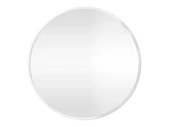 Espejo de pared redondo 50 cm blanco mate 03_0007941