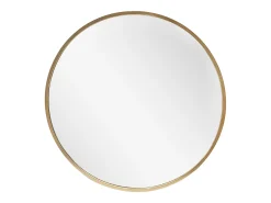 Espejo de pared redondo 60 cm de diámetro acabado dorado 03_0007921