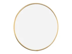 Espejo de pared redondo dorado Ø 30 cm ES196083